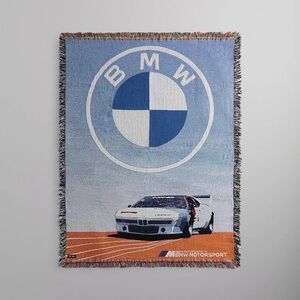 Kith x BMW Motorsport Tapestry Blanket | Mega Rare | Mint Condition | New